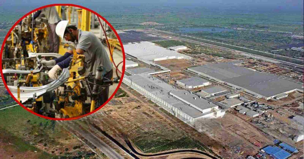 Tata Motors' factory in Sanand, Gujarat / গুজরাটের সানন্দে টাটা মোটরসের কারখানা